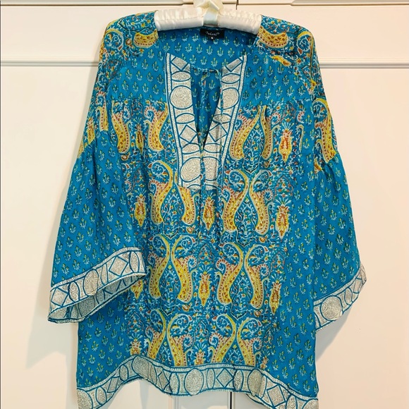 Anthropologie Tops - Anthro Tolani Silk Top Size S